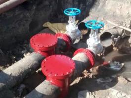 華泰熱電帶壓封堵加裝閥門順利完成！